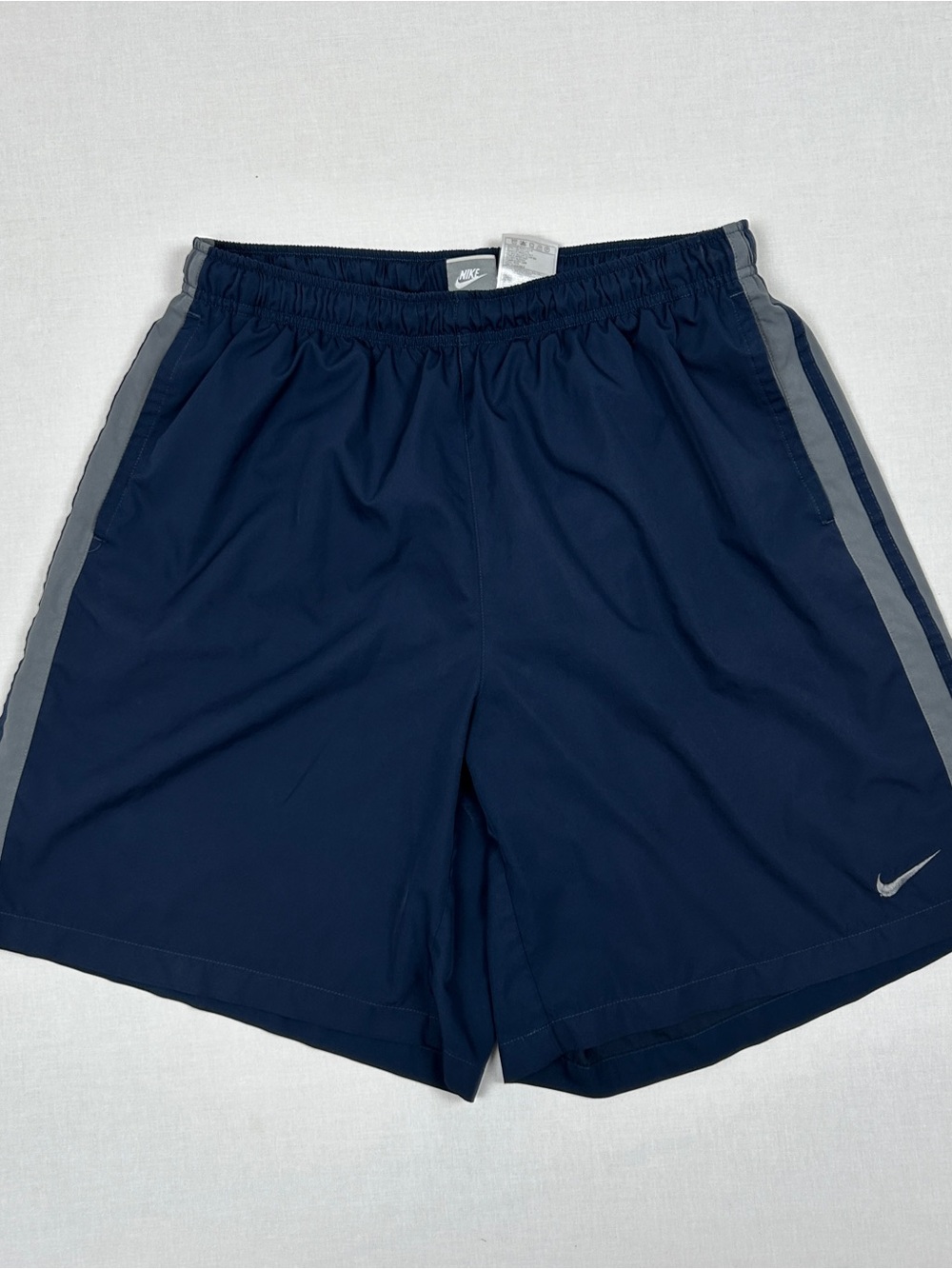 Vintage Y2K Nike Navy Swim Board Shorts